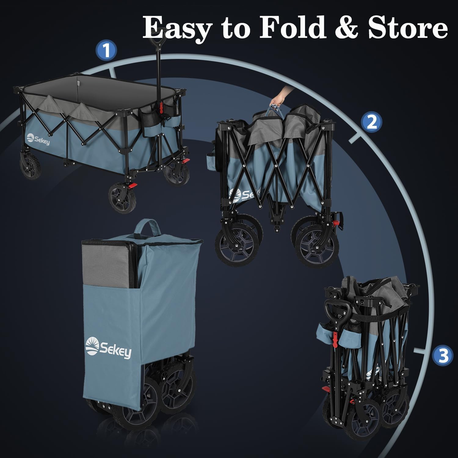 CHARIOT PLIABLE XXL