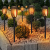 16 TORCHES SOLAIRES À EFFET DE FLAMME